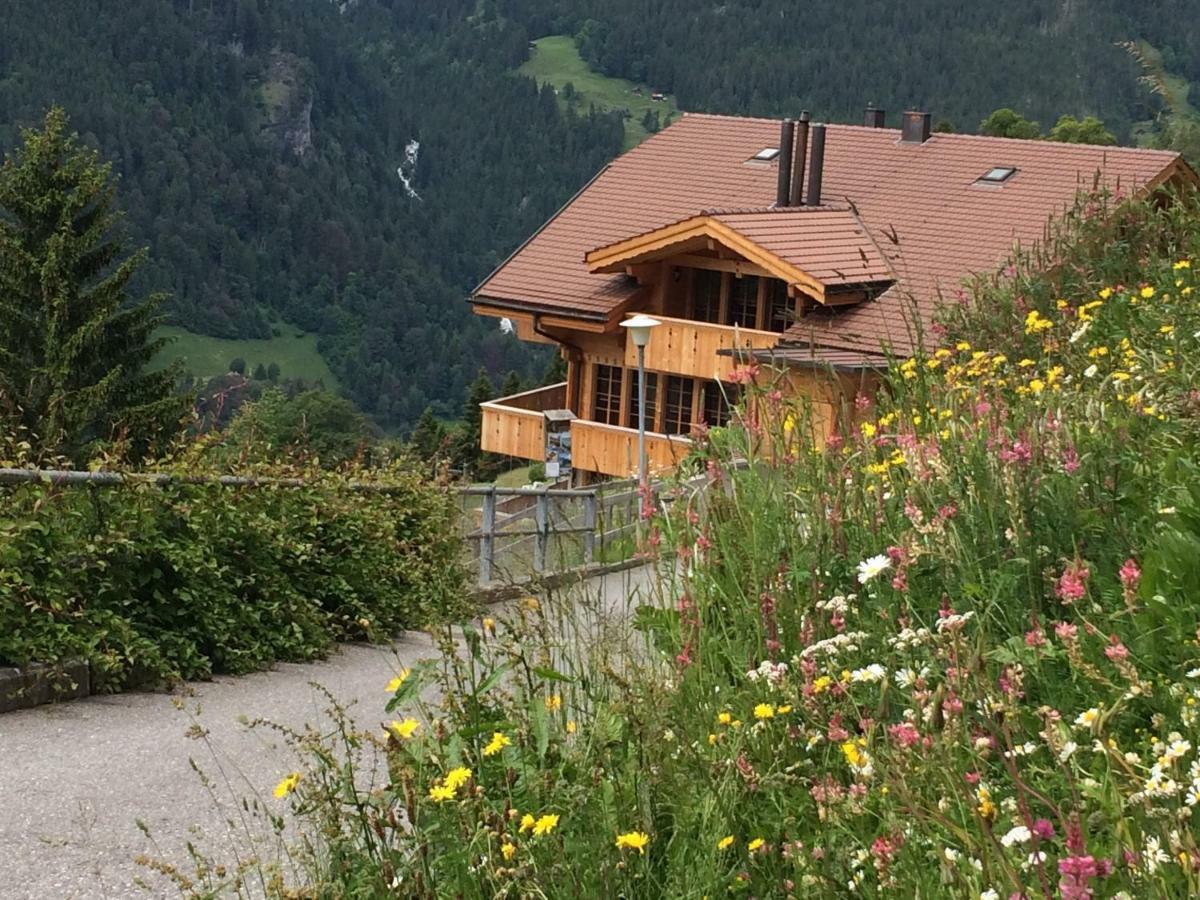 Holiday Flat #1, Chalet Aberot, Wengen, Switzerland Kültér fotó